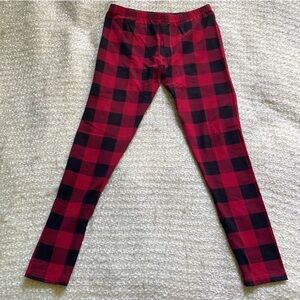 ❤️ CHILDRENS PLACE GIRLS XL (14) BUFFALO PLAID LEGGINGS
